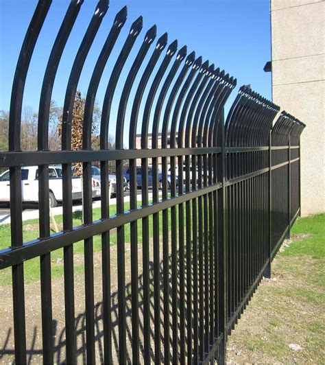 fence sheet metal|ready made metal fence panels.